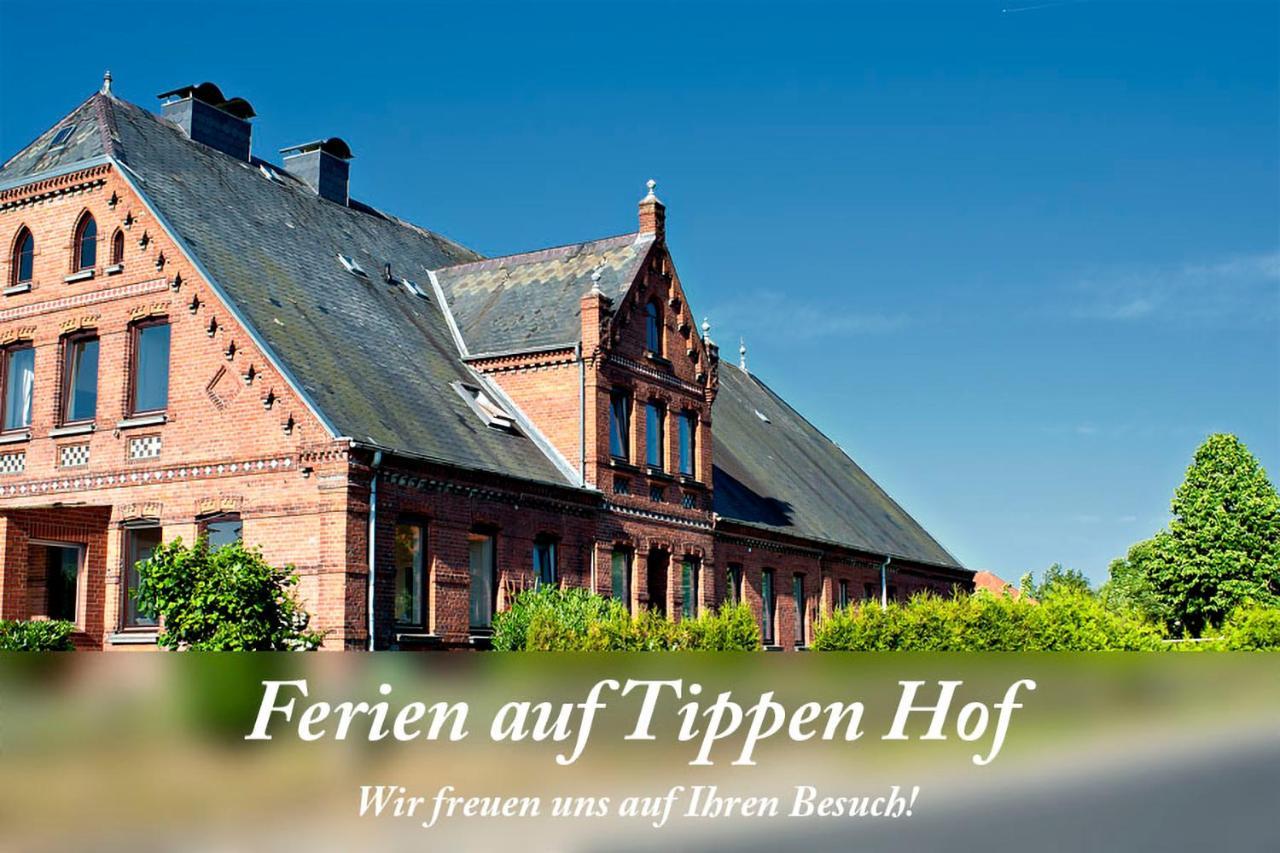 Ferien Auf Tippen Hof Lejlighed Bleckede Eksteriør billede